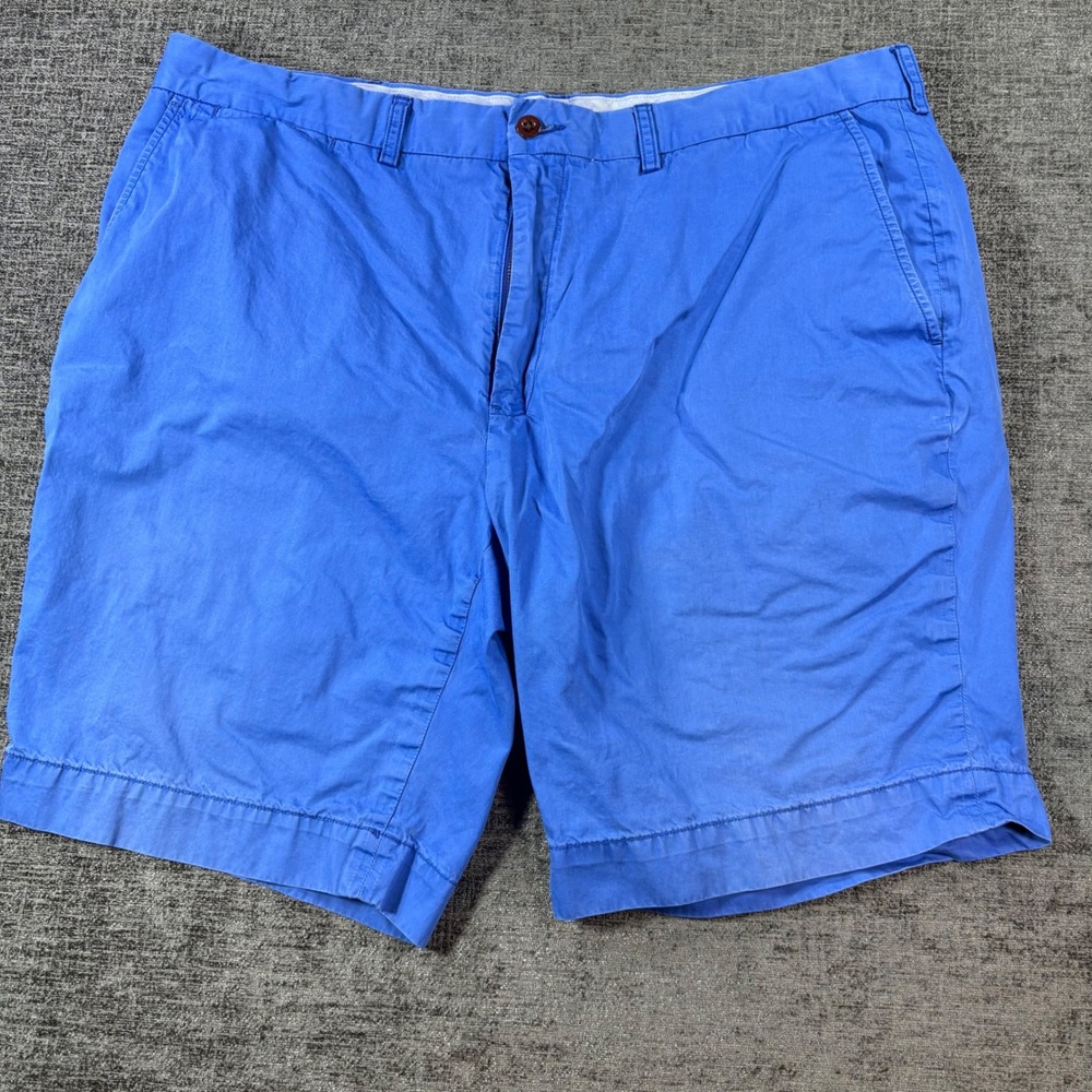 Polo Ralph‎ Lauren Chino Shorts Mens 38 Blue Classic Fit Cotton Flat Front